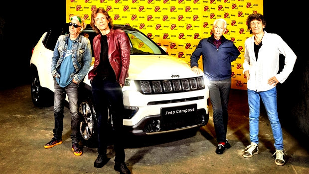 Περιοδεία με Jeep Compass οι Ρόλινγκ Στόουνς