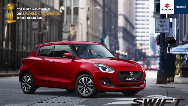 Το Suzuki SWIFT φιναλίστ του World Urban Car 2018