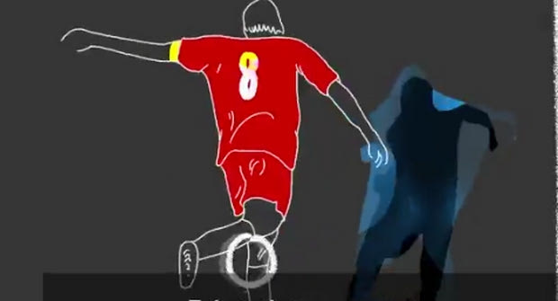 Σε animation το γκολ του Τζέραρντ κόντρα στον Ολυμπιακό