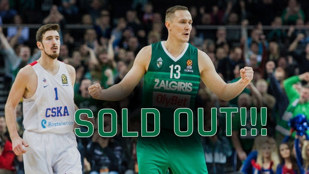 Sold out από τη Ζάλγκιρις για αγώνα που θα γίνει σε τρεις εβδομάδες!