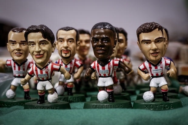 Vintage Toys 2018: Χούτος, Οφορίκουε, Νινιάδης, Καραταΐδης σε μινιατούρες