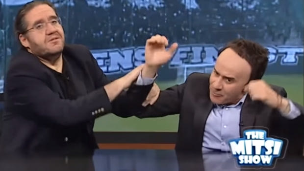 Ο Μητσικώστας μιμείται τον Αλαφούζο με Power of Love, Κουτρουμπή και… άντε γεια!