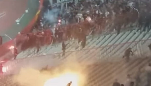 Νέα επεισόδια οπαδών Ερυθρού Αστέρα και Παρτίζαν