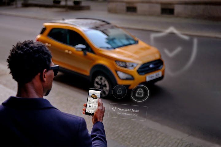 Το αυτοκίνητο ειδοποιεί στο smartphone σε περίπτωση πρόθεσης κλοπής του