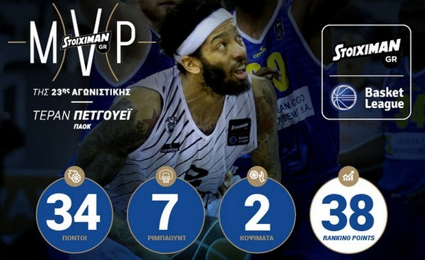 Το πρώτο MVP του Πέτεγουεϊ