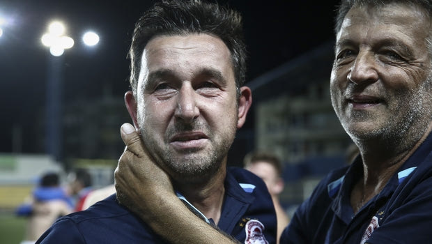 Η συγκίνηση του προπονητή του Ολυμπιακού Κ17
