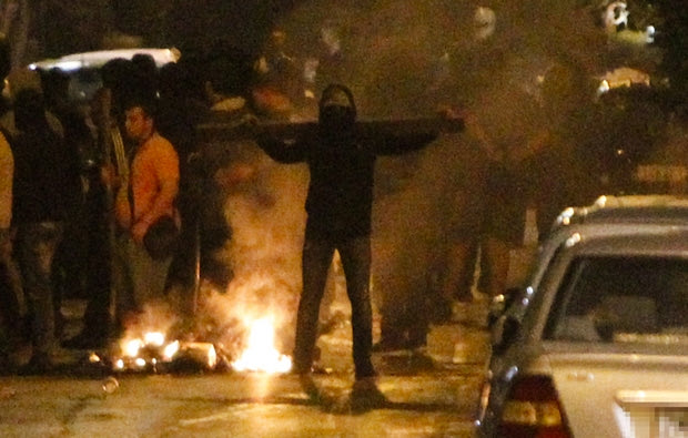 Καρέ – καρέ τα επεισόδια στο κέντρο της Αθήνας