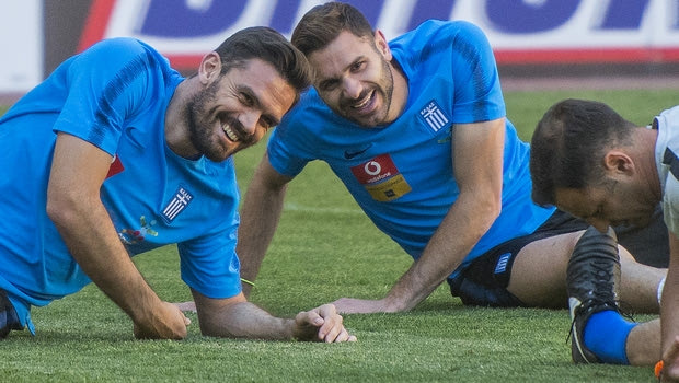 PHOTOS: Η προπόνηση της Εθνικής στη Σεβίλλη