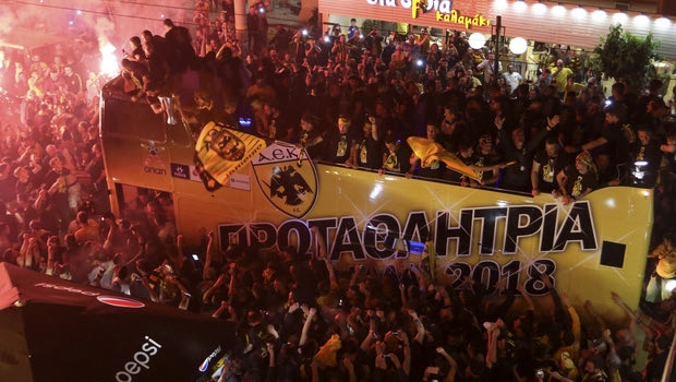 To Top-11 της “παρέλασης” της πρωταθλήτριας ΑΕΚ
