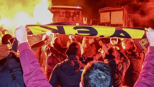 ΑΕΚ: Αποδοκιμασίες προς την διοίκηση κατά την άφιξη στον Βόλο