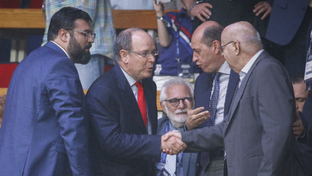Στο ΟΑΚΑ ο Πρίγκιπας του Μονακό για τον τελικό