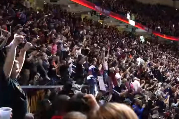 Η στιγμή της… έκρηξης στο Cleveland