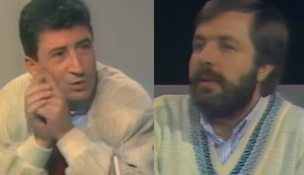 O Χάρρυ Κλυνν πριν από 30 χρόνια στην εκπομπή του Φίλιππου Συρίγου