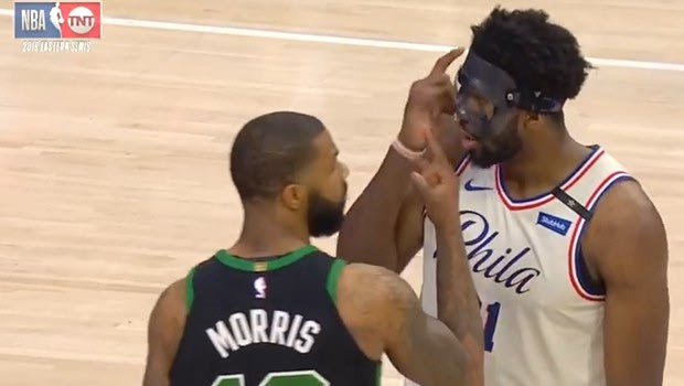 Ο Marcus Morris έβαλε τον Embiid στη… θέση του