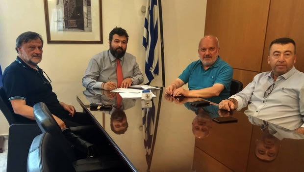 Προγραμματικές συμβάσεις Βασιλειάδη με τον Δήμαρχο Αμυνταίου