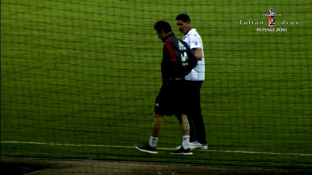 VIDEO: Έντονος διάλογος Λοπετέγκι – Ιέρο στην προπόνηση της Ισπανίας