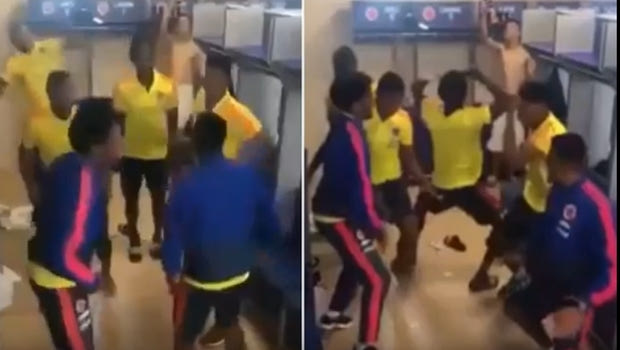 VIDEO: Στην Κολομβία κάνουν έξτρα προπόνηση στους… πανηγυρισμούς