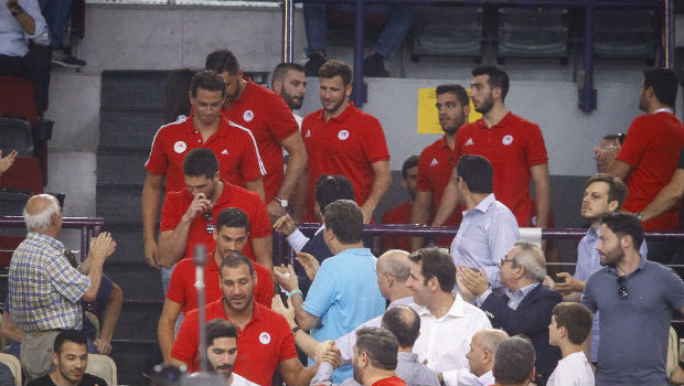 Η αποθέωση των πρωταθλητών Ευρώπης στο ΣΕΦ