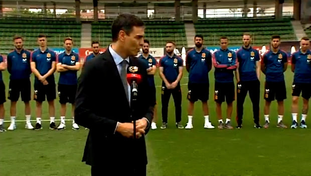 Πρωθυπουργικό κατευόδιο στην εθνική Ισπανίας