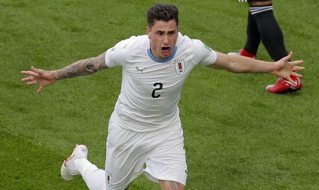 Κεφαλιά-λύτρωση στο 89′ για την Ουρουγουάη, 1-0 την Αίγυπτο