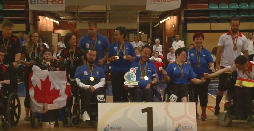 World Open Πορτογαλίας: “Χρυσή” η Ελλάδα στα ζευγάρια BC3