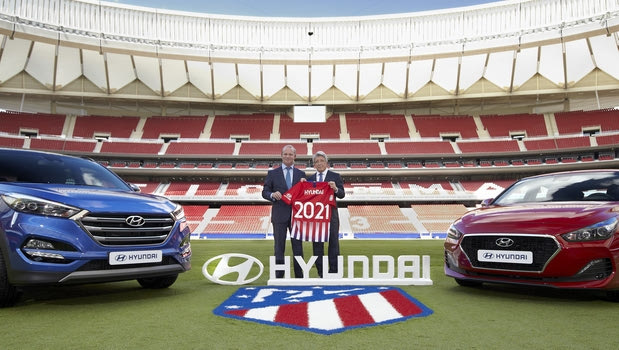 Η Hyundai και στην Ατλέτικο Μαδρίτης