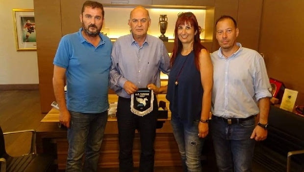Συνάντηση ΑΟ Περσέα Σύρου – Γραμμένου στην ΕΠΟ