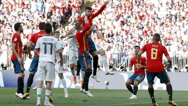 Το πέναλτι του Πικέ και το 1-1 της Ρωσίας (VIDEO)
