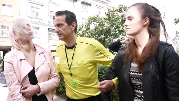 Το VAR “έκαψε” άνδρα που φλέρταρε μπροστά στην κοπέλα του!