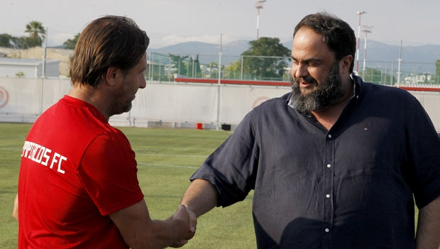 Παρουσία Μαρινάκη ο αγιασμός στον Ολυμπιακό