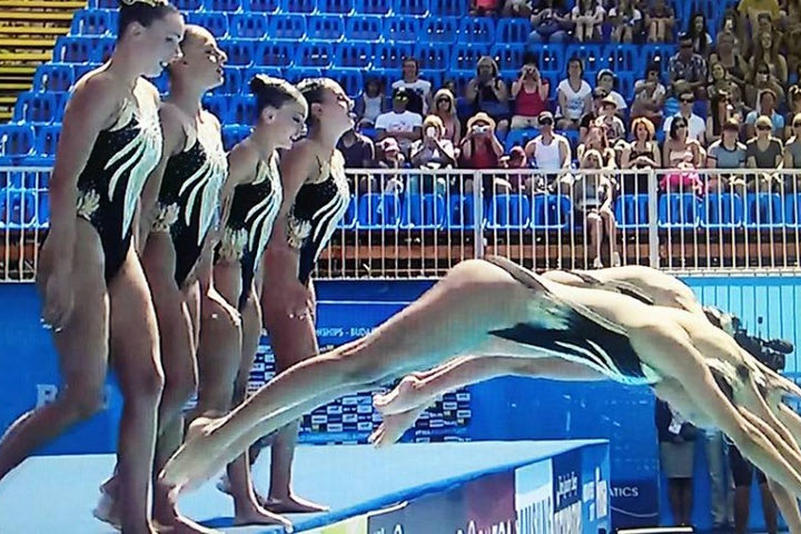 Έκτη στο Ελεύθερο η Εθνική συγχρονισμένης κολύμβησης