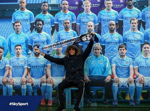 Κασκόλ Γουαρδιόλα στο “Etihad Stadium”