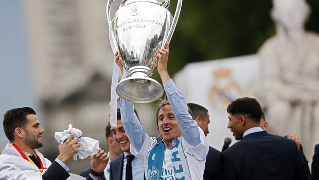 Μόντριτς, ο καλύτερος παίκτης του Champions League 2017-2018