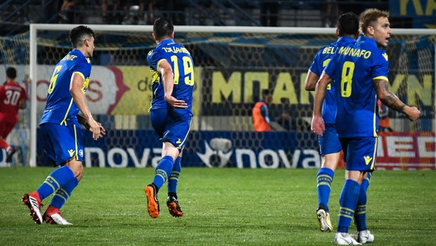 Το όμορφο γκολ του Τσιλιανίδη για το 1-1 του Αστέρα κόντρα στη Χιμπέρνιαν