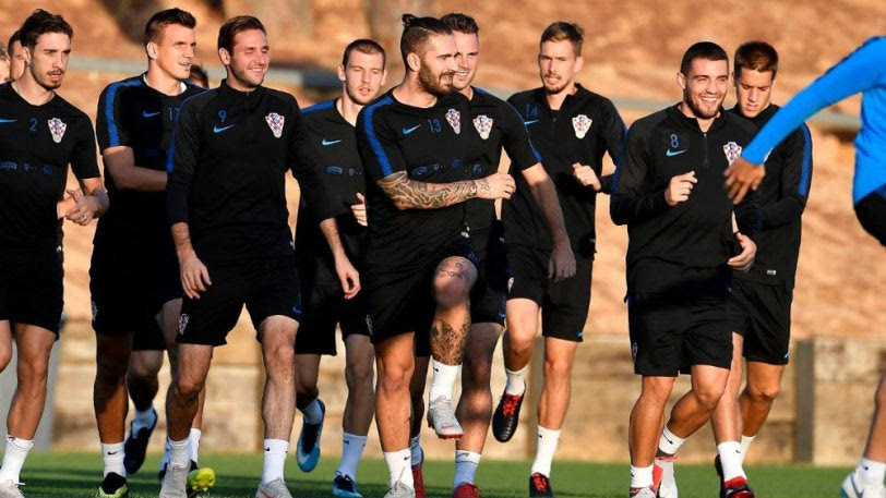 Ο Λιβάγια προπονήθηκε για πρώτη φορά με την Κροατία