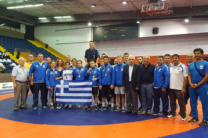 Συλλέκτες μεταλλίων οι Έλληνες παλαιστές!