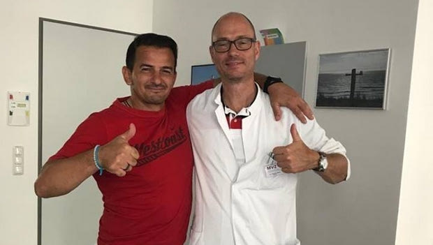 Ο Κυζερίδης βγήκε νικητής από τη μάχη με τον καρκίνο