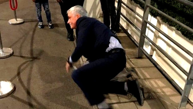 Το video από την τούμπα του Μουρίνιο