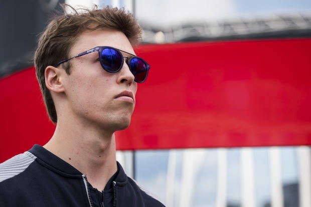 Ο Κβίατ στην Toro Rosso το 2019