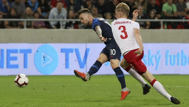 Νίκη με 3-0 για τη Σλοβακία κόντρα στους ερασιτέχνες της Δανίας