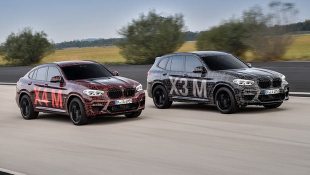Δοκιμές στην πίστα για τις πανίσχυρες BMW X3 M και BMW X4 M