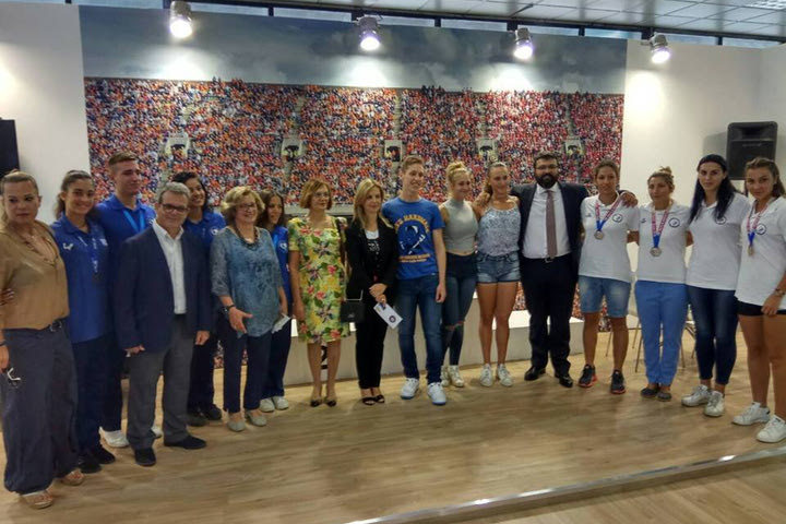 Εγκαίνια περιπτέρου Γενικής Γραμματείας Αθλητισμού στη ΔΕΘ