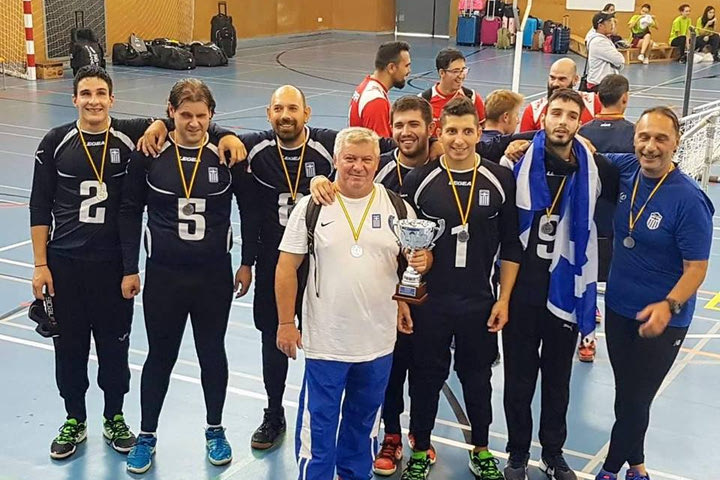 Δεύτερη η εθνική γκόλμπολ στο τουρνουά της Μαδρίτης