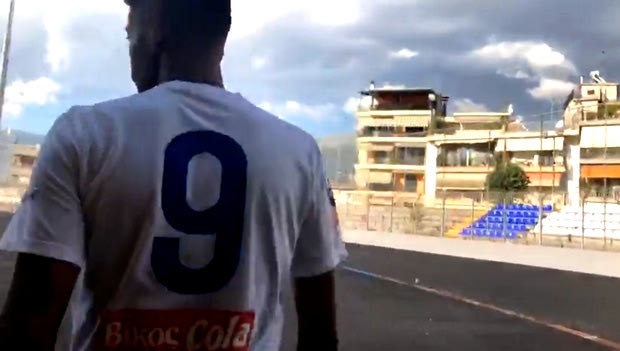 Ο Αθανασιάδης με τη φανέλα του ΠΑΣ Γιάννινα (VIDEO)