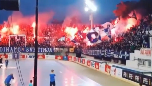 Ματσάρα και τρομερή ατμόσφαιρα στο Ντινάμο Ζάγκρεμπ – Παναθηναϊκός