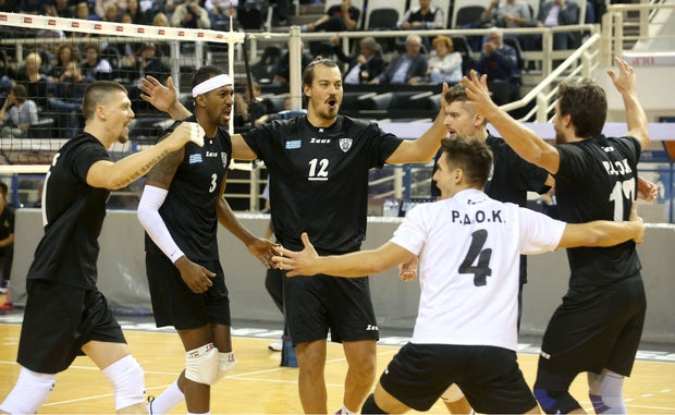 Volleyleague ανδρών: Τα χρειάστηκε ο ΠΑΟΚ κόντρα στην Κομοτηνή