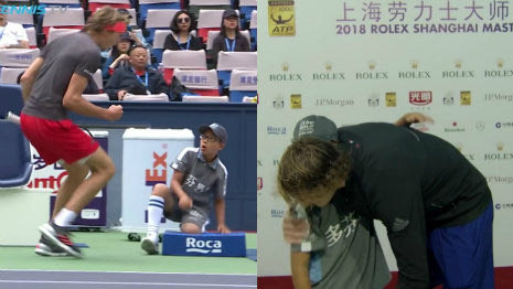 Η αγκαλιά και το δώρο του Ζβέρεβ στο ball boy που τρόμαξε σε αγώνα!