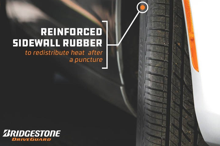 Η τεχνολογία DriveGuard Run-Flat στις κύριες σειρές ελαστικών Bridgestone