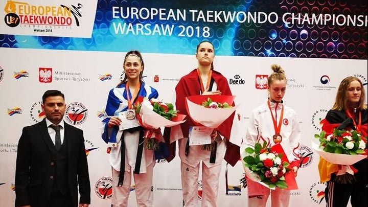 Τάε κβον ντο: Ασημένιο μετάλλιο η Γιακουμοπούλου στη Βαρσοβία