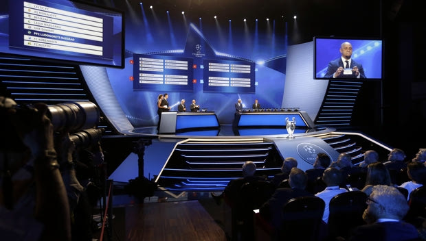 LIVE: Η κλήρωση του Champions League